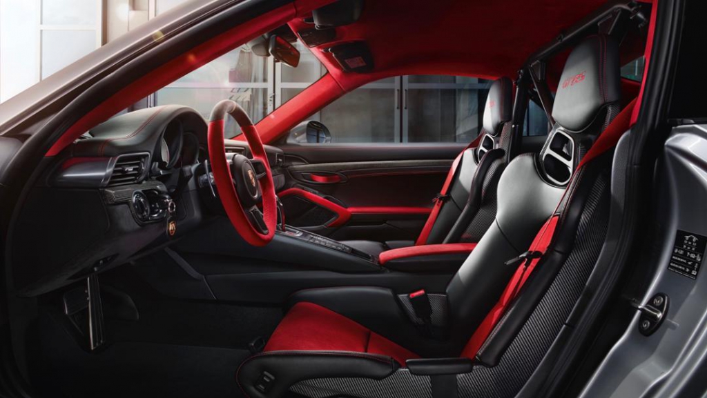 Das Interieur des 911 GT2 RS