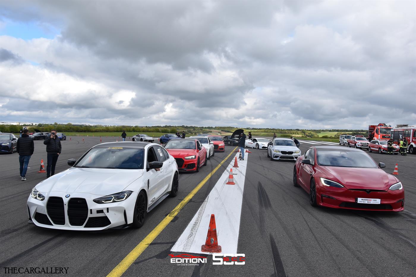 Rolling50 Fahrzeuge im rollenden Start