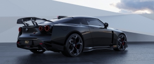 Nissan GT-R50 by Italdesign production rendering Black RR34