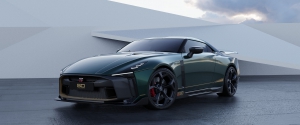 Nissan GT-R50 by Italdesign production rendering Green FR34