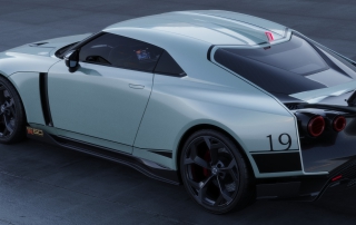 Nissan GT-R50 by Italdesign production rendering Mint RR TOP