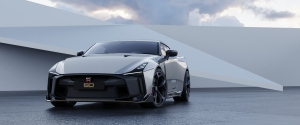 Nissan GT-R50 by Italdesign production rendering Silver FR